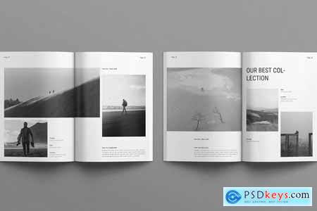 Photography Portfolio Layout Design Template