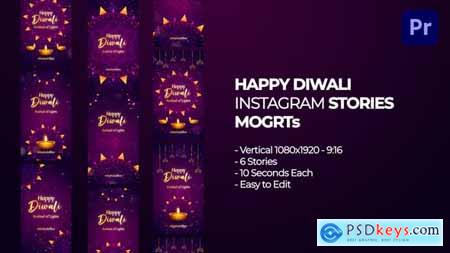 Happy Diwali Instagram Stories MOGRT 54333141