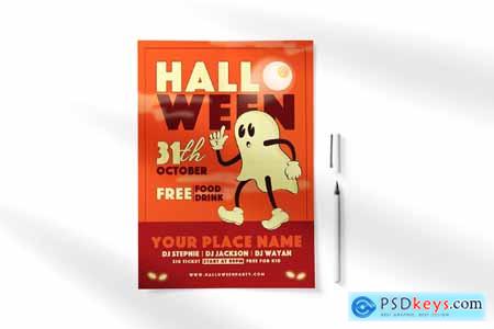 Happy Halloween Flyer Templates 2Y9LSEH