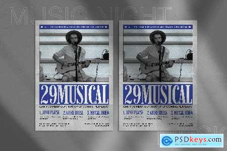 Night Music Flyer PZ5ZMQV