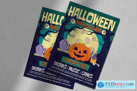 Happy Halloween Flyer Templates 5643B7S