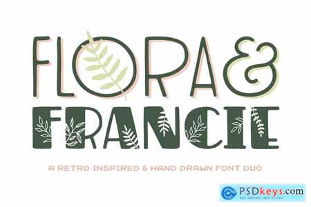 Flora & Francie Font Duo