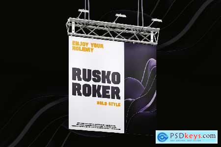 Rusko Roker - Bold Font