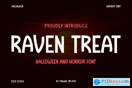 Raven Treat - Halloween Font