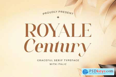 Royale Century Graceful Serif Font