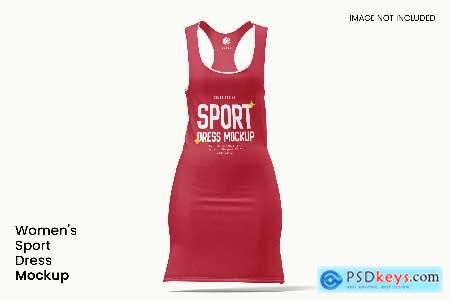 Women's Sport Dress Mockup