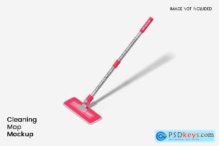 Cleaning Mop Mockup