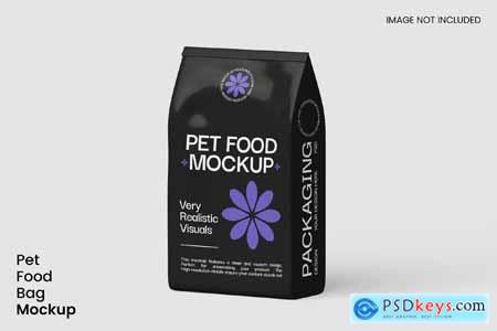 Pet Food Bag Mockup