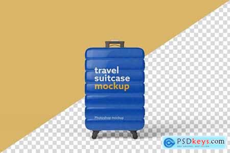 Travel Suitcase Mockup