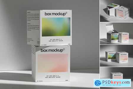 Box Mockup - 5 Scenes