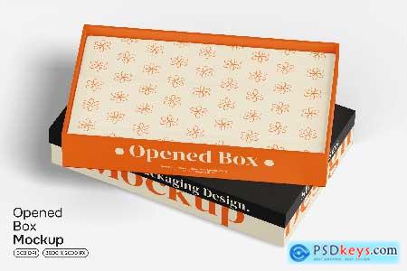 Opened Box Mockup