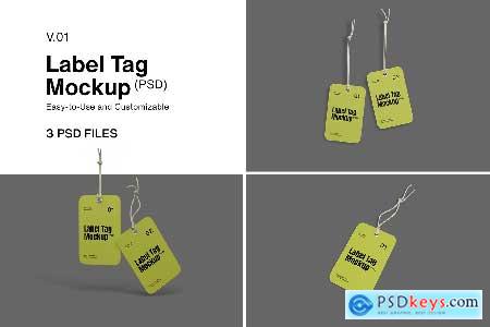 Label Tag Mockup V.01