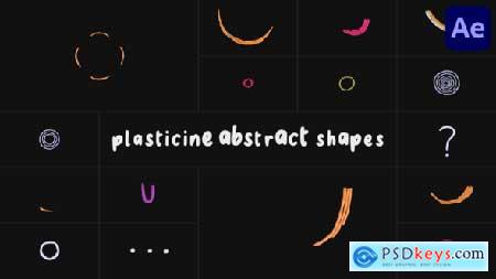 Plasticine Abstract Shapes After Effects 54445755