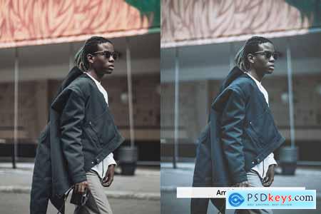 20 Bluish Film Lightroom Presets and LUTs