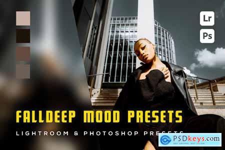 6 Fall Deep mood Lightroom and Photoshop Presets