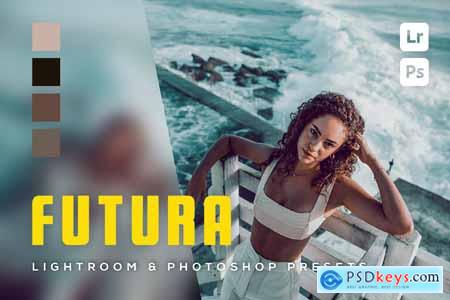 6 Futura Lightroom and Photoshop Presets