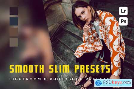 6 Smooth Slim Lightroom and Photoshop Presets