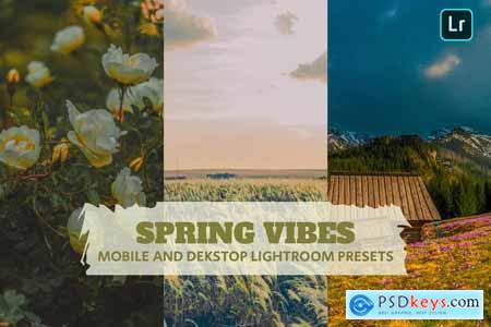 Spring Vibes Lightroom Presets Dekstop and Mobile