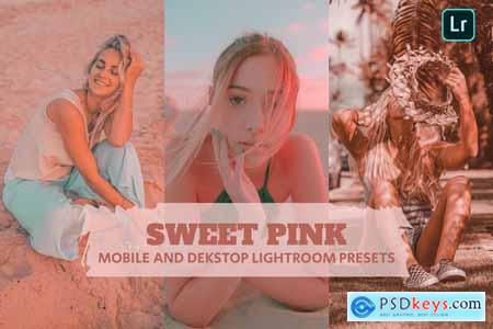 Sweet Pink Lightroom Presets Dekstop and Mobile