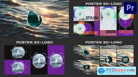 Poster 3D Logo for Premiere Pro 54372107