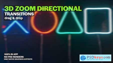 3D Zoom Directional Transitions Dynamic Zooms With Smooth Movements for 3D Scene Shifts 54469823