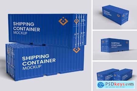 Shipping Container Mockup STJSNNH