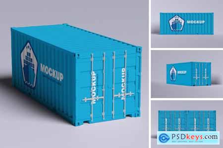 Shipping Container Mockup FTZNKVR