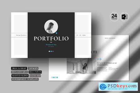 Portfolio PowerPoint Template