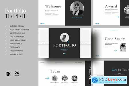 Portfolio PowerPoint Template