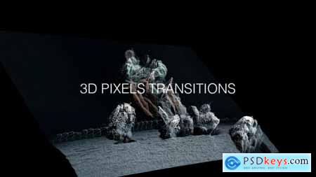 3D Pixels Transitions 54464118