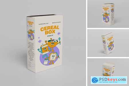 Cereal Box Mockup