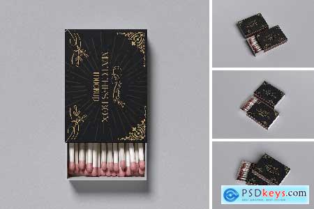 Matches Box Mockup