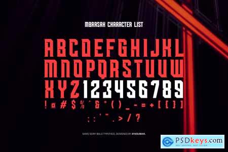 Mbrasak - Sports Gamer Bold Font