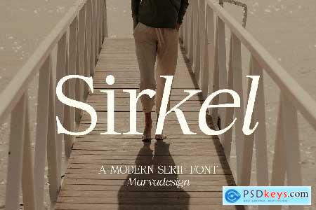 Sirkel - A Modern Serif Font