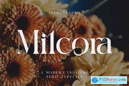 Milcora Modern Ligature Serif