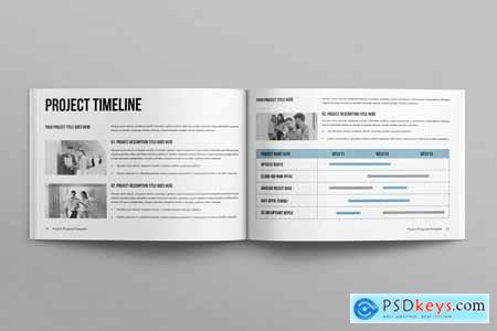 Project Proposal Layout Template Landscape