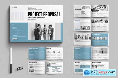 Project Proposal Layout Template Landscape