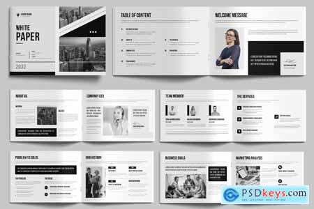 White Paper Layout Design