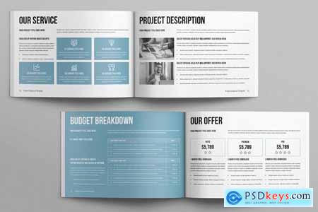 Project Proposal Layout Template Landscape