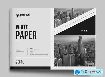 White Paper Layout Design