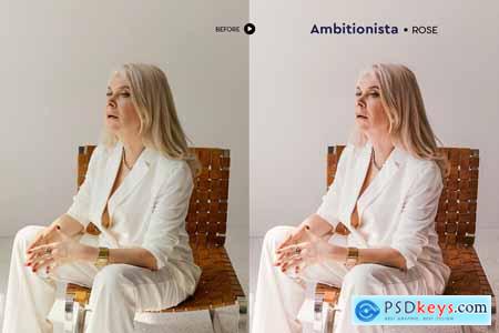 Ambitionista Business Portrait Presets