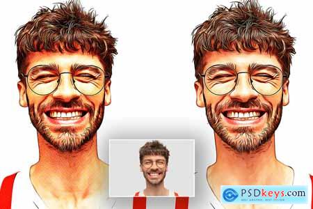 Comic Vector - Photoshop Action