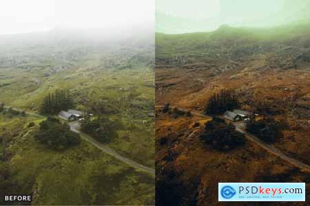 Landscape Cinematic Lightroom Presets Pack