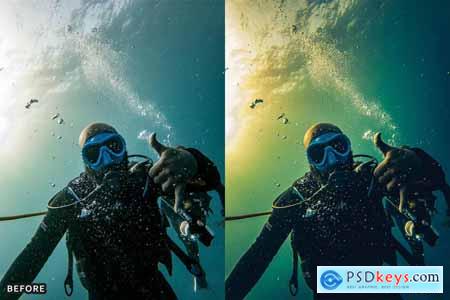 Scuba Diving Lightroom Presets Pack