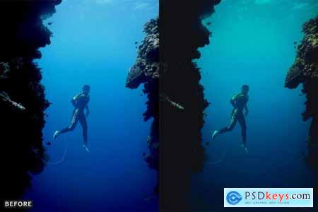 Scuba Diving Lightroom Presets Pack