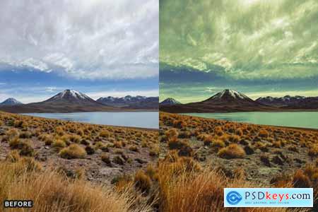 Landscape Cinematic Lightroom Presets Pack