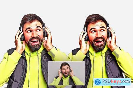 Comic Vector - Photoshop Action