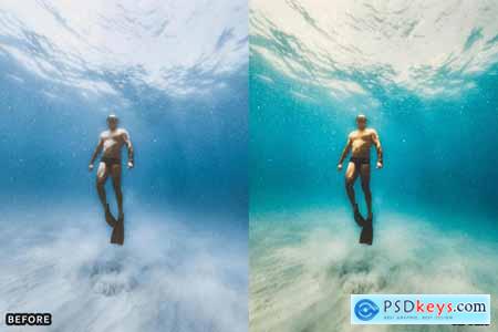 Scuba Diving Lightroom Presets Pack