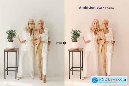 Ambitionista Business Portrait Presets