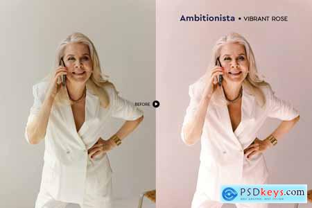 Ambitionista Business Portrait Presets